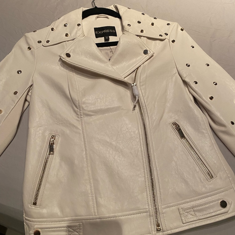 Express leather jacket
